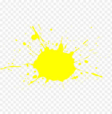 Splash png & psd images with full transparency. Yellow Paint Splash Png Yellow Paint Splatter No Background Png Image With Transparent Background Toppng