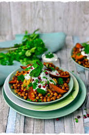For all the vegetable lovers out there, this moroccan couscous salad is for you! Moroccan Couscous With Roasted Sweet Potatoes Discover Vegan