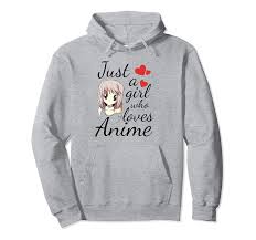 Cute Anime Girls Just A Girl Who Loves Anime Jumper Hoodie Amazon De Bekleidung Frauen hoodies harajuku schwarz lange hoodie kleid baumwolle für damen.