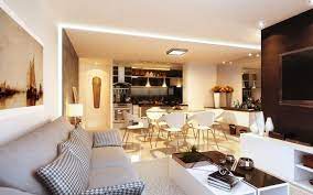 Coffee tables with hidden storage are ideal for this, as are tv units. 23 Open Concept Apartment Interiors For Inspiration Architecture Design Open Living Room Design Small Apartment Interior Apartment Interior