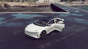 The primary display checks in at 34 inches, with the curved screen located in front of the driver. First Look At Lucid Air S Design Studio