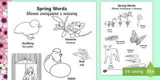 Whitepages is a residential phone book you can use to look up individuals. Springtime Words Coloring Pages English Polish Spring Words Coloring Sheets