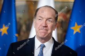 World Bank Group President David Malpass Editorial Stock Photo