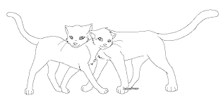 Warrior Cats Couple Guess This Is How Cats Hug Warrior Cats Warrior Cat Hug