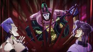 Stardust Crusaders 19 Death 13 Part 1 Jojo S Bizarre Comparisons Death 13 jojo image is about death 13 jojo, hierophant, green, lali, ho, youtube. stardust crusaders 19 death 13