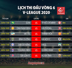 V.league 1 (vietnam) tables, results, and stats of the latest season. Lá»‹ch Thi Ä'áº¥u V League 2020 Giai Ä'oáº¡n 1