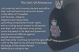 The Police Oath Of Attestation Oath How To Find Out Police