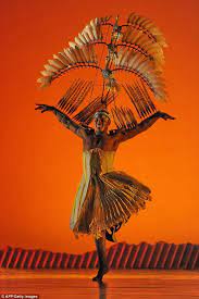 Lion King Musical Cast Break Out Into Song Pn Their Domestic Flight Lion King Musical Lion King Costume Lion King