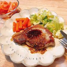 ポーク ステーキ 付け合わせ