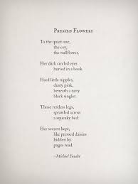 Pressed Flowers By Michael Faudet Michael Faudet Michael Faudet Poems Words