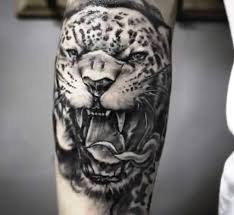Jaguar tattoos come in various forms, but it is quite rare to see them in… 45 Best Jaguar Tattoos Design And Ideas
