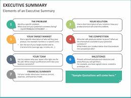 Executive Summary Powerpoint Example Joselinohouse