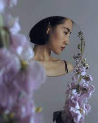 Photographer Creates Surreal Minimalist Self Portraits Surrounded By Flowers And Fruits Self Portrait Photography Creative Portrait Photography Self Portrait Poses
