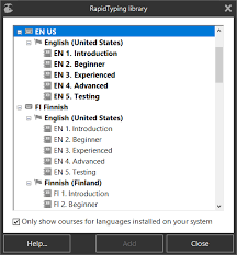 Rapid typing tutor 5.4 is available to all software users as a free download for windows. Working With Lesson Editor Rapidtyping