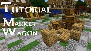 Welcome back to another minecraft village tutorial. Minecraft Tutorial How To Build Medieval Market Wagons Minecraft Tutorial Minecraft Building