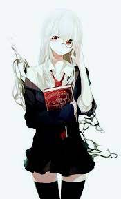 this is lilith in human form she is a demon and the sister of zalgo she is also dating slenderman but only a few peop gadis animasi manga anime gadis manga