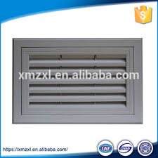 Return air louver is made by large 45 degree blade, it has good ventilation performance and it can block the foreign objects from outside to get into the air pipe. Hvac Aluminum Duct Ceiling Door Grille Waterproof Vent Hinged Return Air Louver Coowor Com