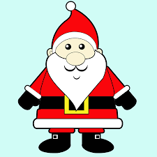 An Easy Cartoon Santa Clause To Learn How To Draw Step By Step For Kids How To Draw Step By Step Drawing Tutorials Santa Claus Drawing How To Draw Steps