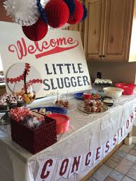 Little Slugger Baby Shower Baseball Baseballbabyshower Littleslugger America Baseball Baby Shower Theme Baby Boy Shower Sports Baseball Baby Shower