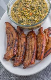 Ginisang Monggo With Inihaw Na Liempo Panlasang Pinoy Recipe Recipes Filipino Recipes Pork Recipes