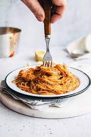 Spaghetti Marinara Easy Tomato Pasta Sauce Recipe Yummy Pasta Recipes Easy Tomato Pasta Italian Food Photography