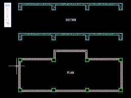 Autocad Plan And Section Walls - Youtube