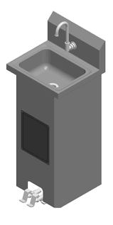 hand sinks dh 20, dh 21, dh 22