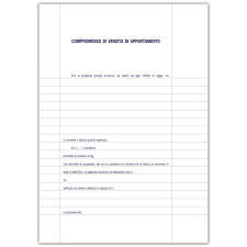 Che cos'è il contratto preliminare di compravendita 2. Fascicolo Compromesso Vendita Di Appartamento 32x23 5 Cm Buffetti Shop