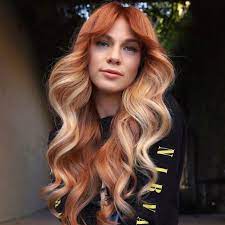 The bangs have a life on their own and can be styled in many different ways. Spring Hair Color Hairstyle Trends 2021 Allure