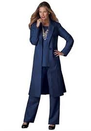 Three Piece Duster Pant Suit Plus Size Pant Suits Roamans Mother Of The Bride Trouser Suits Mother Of Bride Outfits Pretty Outfits