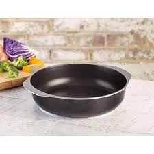 Bessemer Aluminium Deep Oven Baking Dish Pan 37cm Dish Pan Baked Dishes Silicon Utensils