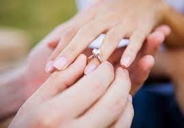 Menurut tradisi yahudi, tunangan akan menempatkan cincin di jari telunjuk tunangannya dari tangan kanan. Cincin Tunangan Di Jari Mana V Co Jewellery News