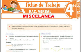 Si necesitas imprimir certificado de secundaria por internet en papel puedes hacerlo desde tu casa. Miscelanea Para Cuarto De Secundaria Fichas De Trabajo