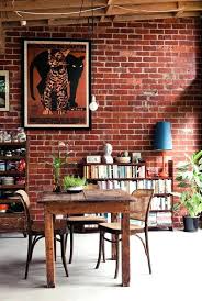Red brick wallpaper 