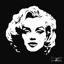 Find the perfect marilyn monroe black & white image. Marilyn Monroe Black And White Pop Art Digital Art By William Cuccio Aka Wcsmack