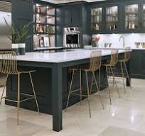 Dark Green Shaker Style Kitchen | Tom Howley