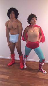 Maybe you would like to learn more about one of these? Nacho Libre And Esqueleto Couplecostumes Top Halloween Costumes Couples Costumes Couple Halloween Costumes