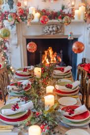 Christmas Table Decoration Ideas Christmas Table Decorations Christmas Table Settings Lunch Table Settings