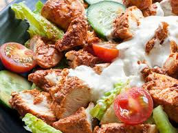 Chicken Tikka Salad Recipe How To Make Chicken Tikka Salad Recipe Homemade Chicken Tikka Salad Recipe