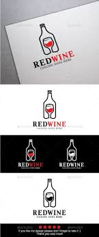 Red Wine Logo Template Wine Logo Branding Design Logo Logo Templates