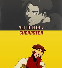 Impulse Bart Allen Young Justice This For Me Was One Of The Saddest Elements In The Entire Show Young Justice Justice League Unlimited Fictional Heroes