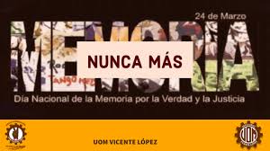Just thought we should remember those who were disappeared (and yes, i said that correctly, 'cuz they didn't dissapear, they didn't go missing, they were forced to vanish, they were kidnapped by a government that stole their. Dia Nacional Por La Memoria La Verdad Y La Justicia Uom Seccional Vicente Lopez