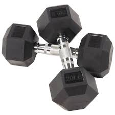 Kitchenaid heavy duty küchenmaschinen (kleines und großes modell): Balancefrom Rubber Encased Hex Dumbbells 20 Lbs Pair Walmart Com Walmart Com