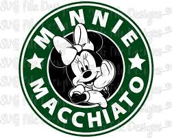 Minnie Mouse Macchiato Disney Starbucks Coffee By Svgfiledesigns Disney Starbucks Starbucks Logo Disney