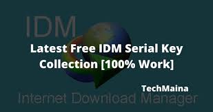 Internet download manager (idm) is one of the top download managers for any pc with windows, linux, etc. Get Latest Free Idm Serial Key Collection 2021 100 Work Techmaina