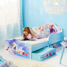 Disney Frozen 2 Kids Toddler Bed With Storage Toddler Bed With Storage Kids Toddler Bed Toddler Bed