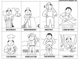 Actividades significativas en el día del trabajador Dibujo Del Dia Del Trabajador Para Pintar Colorear Imagenes