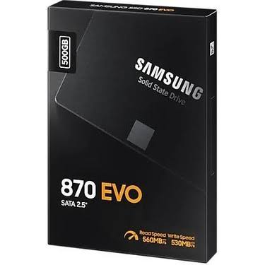 Samsung 870 EVO 500GB SSD Disk MZ-77E500BW