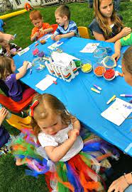 Emma S Rainbow Party Games And Activities Chickabug Rainbow Party Games Rainbow Theme Party Party Activities Kids