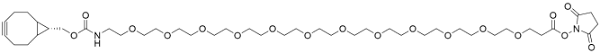 endo-BCN-PEG12-NHS ester, CAS 2183440-26-6